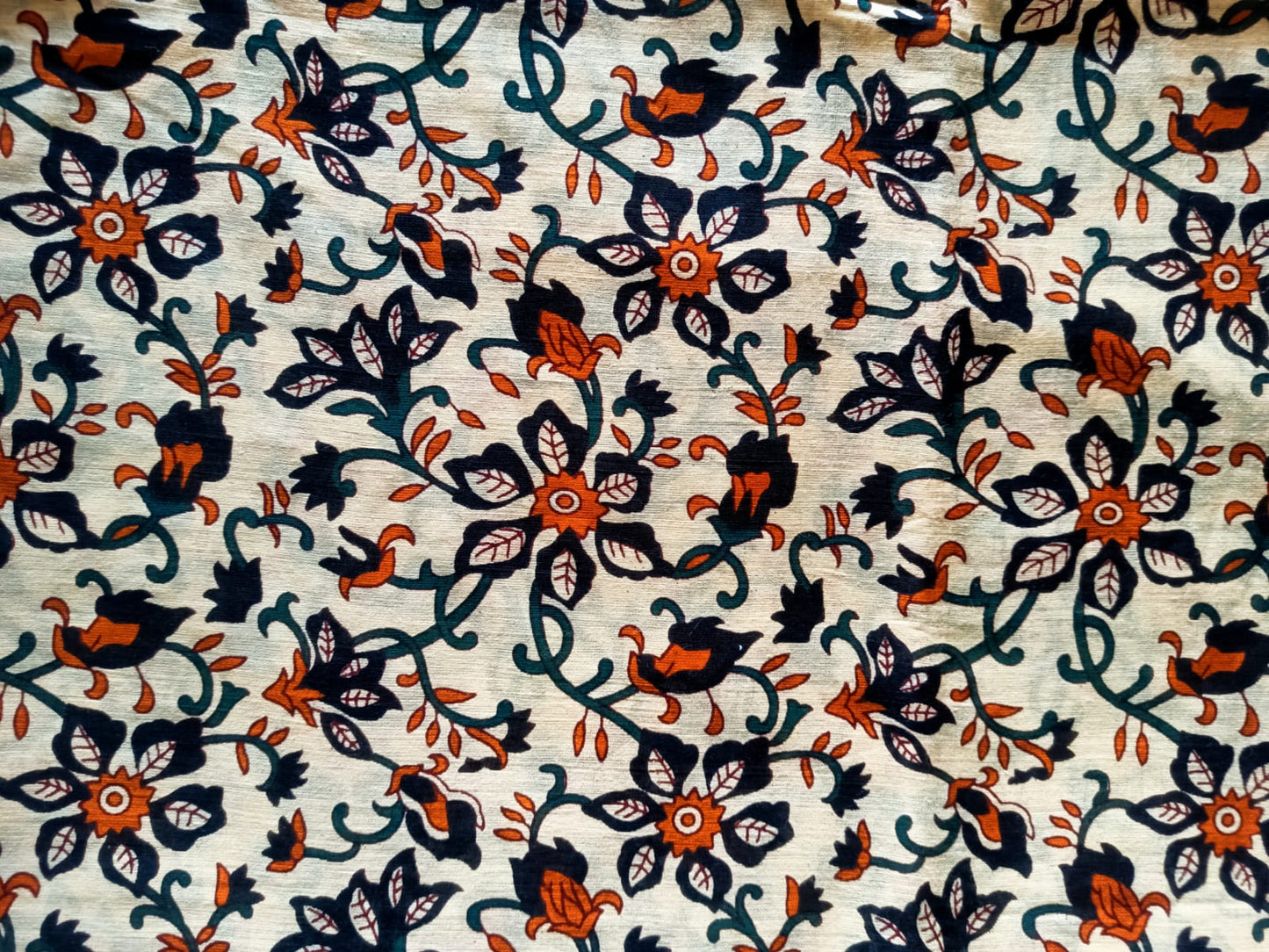 Cotton Jaipuri Print saree